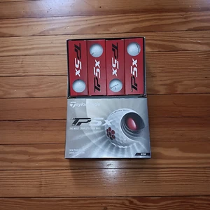 2 Dozen New 2022 TaylorMade TP5x Golf Balls White No Logo's In Box and Sleeves - Picture 1 of 1