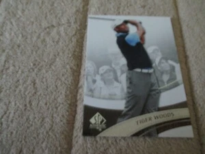 2014 SP Authentic Golf Tiger Woods Karte #1 HOF - Bild 1 von 1