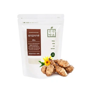 100% Jerusalem Artichokes Powder Herb Tea Korean Health Super Food 300g 10.5oz - Picture 1 of 3