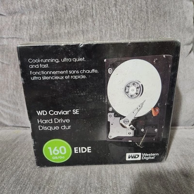 Western Digital Caviar SE 160GB EIDE 7200 / 8MB / WD1600JBRTL - NEW / SEALED - Image 1 of 4
