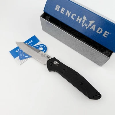 Cuchillo Plegable Benchmade Osborne 940-2 Negro G10 S30V Mango Acero Inoxidable Foto 1 de 4