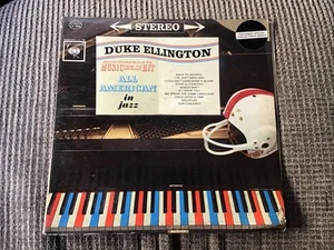 DUKE ELLINGTON ALL AMERICAN IN JAZZ 1962 LP COLUMBIA REISSUED PRINT VINTAGE  - Picture 1 of 16