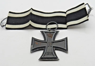 25723/ 1.WK EK2 1914 Eisernes Kreuz 2.Klasse  Hersteller We in der Ringöse - Bild 1 von 4
