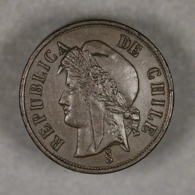 1894 Chile 2 Centavos - Image 1 of 2