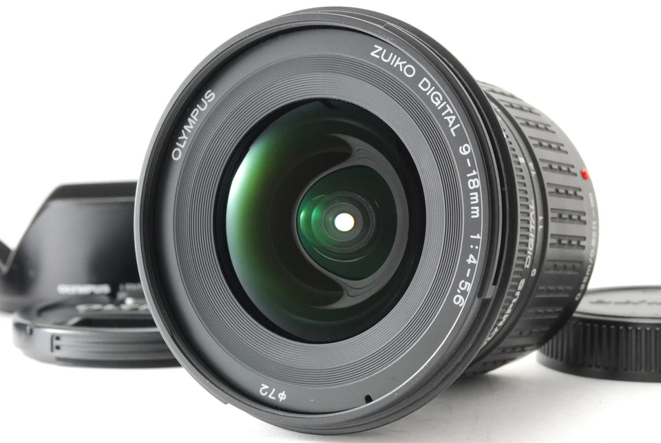 [MINT] Olympus Zuiko Digital ED 9-18mm F4-5.6 Four Thirds Lens (Not M4/3) JAPAN - Image 1 of 4