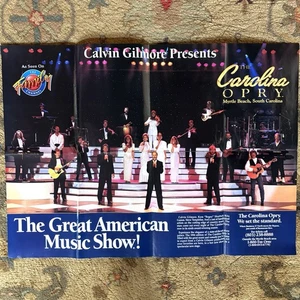Carolina Opry Myrtle Beach South Carolina SC Vintage Poster Country Musik Promo - Bild 1 von 11