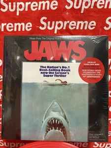 JAWS John Williams 50th Anniversary LP WATER-FILLED Vinyl /1975 [SHIPS NOW] 🆕✅ - Picture 1 of 3