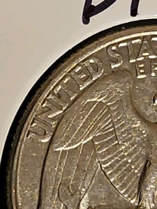 1994 P Washington Quarter Die Crack Error - Picture 1 of 3