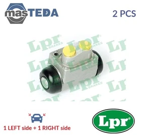 4037 DRUM WHEEL BRAKE CYLINDER PAIR REAR LPR 2PCS NEW OE REPLACEMENT - Picture 1 of 5