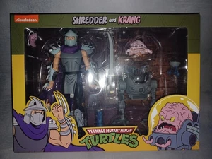 NECA Shredder and Krang Teenage Mutant Ninja Turtles Dibujos Animados Paquete de 2 Nuevo en Caja - Imagen 1 de 6