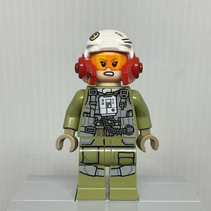 LEGO Star Wars sw0884 Tallissan Tallie Lintra A-Wing Pilot Minifigure 75196 Note - Bild 1 von 5
