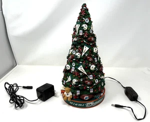 Danbury Mint Miami Dolphins Christmas Tree - Picture 1 of 7