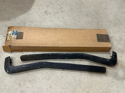 NOS 1968 Plymouth GTX Rear Bumper Guards 68 MoPar Belvedere Satellite RR Pair - Image 1 of 4