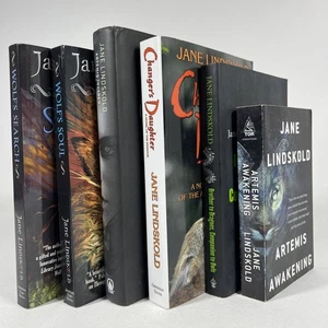 Jane Lindskold Buch Konvolut 6 Wölfe Artmeis Drachen Athanor Fantasy - Bild 1 von 13
