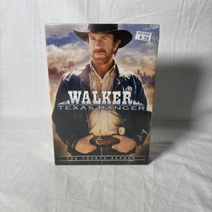 Walker Texas Ranger: the Fourth Season (DVD, 1995) Chuck Norris NEW SEALED - Picture 1 of 4