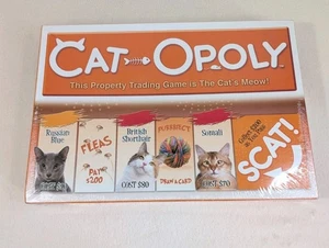 Cat-Opoly Monopoly Brettspiel von Late for the Sky: Neu, Factory Sealed - Bild 1 von 6