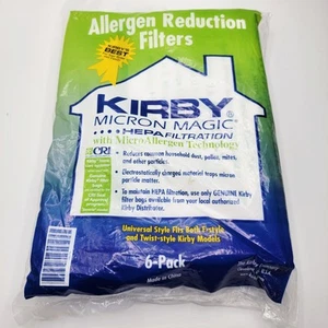 Kirby Part#204808/204811 - Genuine Kirby Style F HEPA Filtration Vacuum Bags - 6 - Picture 1 of 2