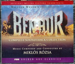 Miklos Rozsa "BEN-HUR" complete score FSM 2000-Ltd 5CD SEALED Sold Out - Picture 1 of 2