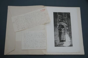 Savoy A.C Coppier De Tarentaise en Maurienne 1931 E.O Eau forte (1/50) Letters - Picture 1 of 9