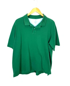 Lands End Herren Poloshirt Gr. XL =46/48 Kelly Grün 2 Knopf Stretch Preppy - Bild 1 von 9