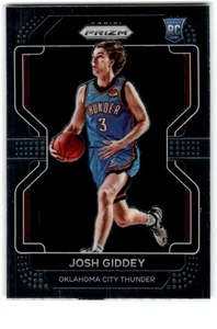2021-22 Panini Prizm Josh Giddey Rookie Oklahoma City Thunder #301 - Picture 1 of 2