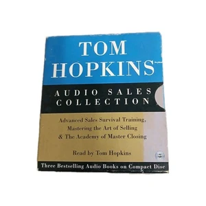 Tom Hopkins Audio Sales Collection - Audio CD Three Most Successful Books - Foto 1 di 3