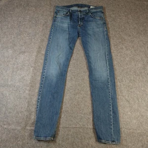 Rag & Bone Jeans Mens 34x33 Standard Issue Fit 2 Slim Leg Paz Button Fly Denim - Picture 1 of 12