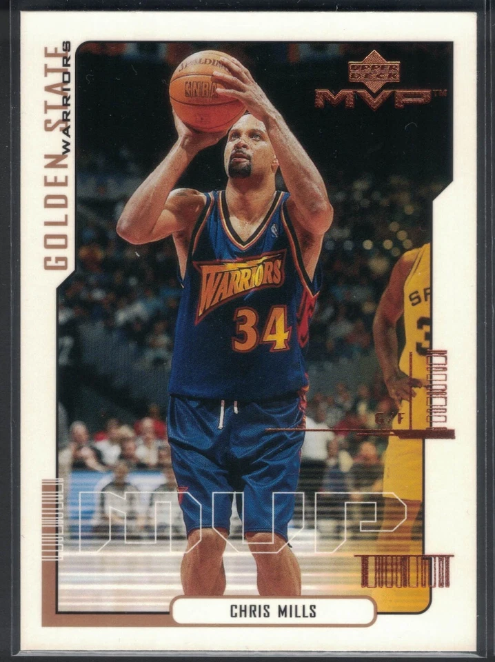 2000-01 Upper Deck MVP - Chris Mills #55 Golden State Warriors - Image 1 of 1