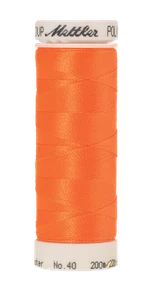 Orange 1106 | Poly Sheen - #3406 (200M / 220Y Spool) | Mettler - Picture 1 of 6