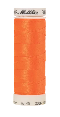 Orange 1106 | Poly Sheen - #3406 (200M / 220Y Spool) | Mettler - Image 1 of 4