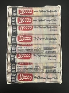 Necco, das Original Süßigkeiten Oblaten, 2 Unzen Rollen - 24 Stück Display Pack - Bild 1 von 3