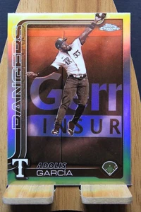 2025 Topps Chrome Adolis Garcia SEPIA - Picture 1 of 2