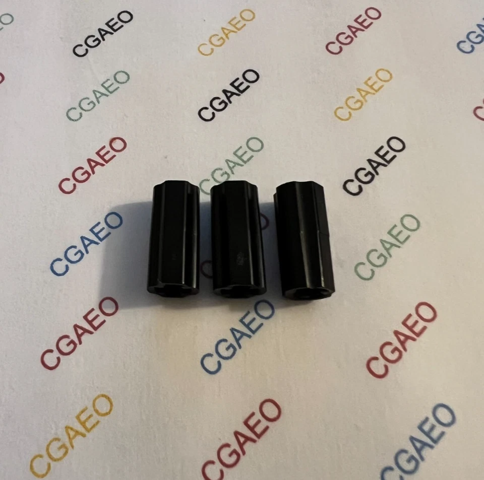 3 X Lego  Technic 6538c , Axle Connector  - BLACK - Photo 1/1