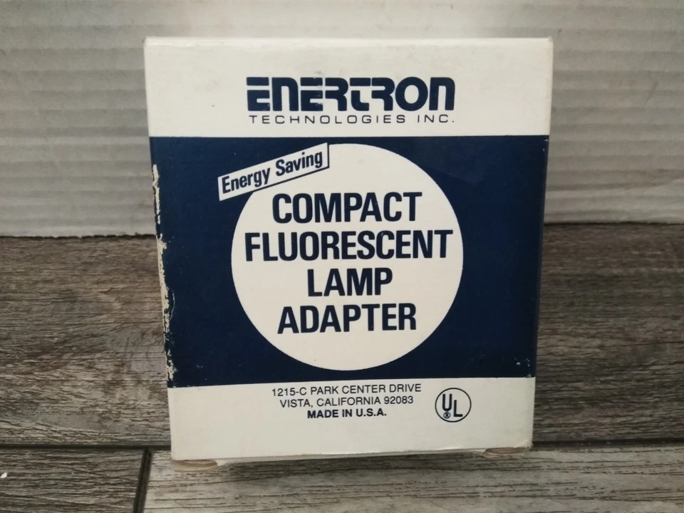 New Enertron MODEL 3900  22-WATT QUAD Compact Fluorescent Lamp Adapter (1) - Image 1 of 4