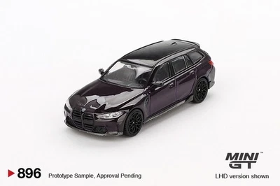 Truescale 1:64 MINI GT 896 BMW M3 (G81) Touring M-Performance Daytona Violet LHD - Immagine 1 di 3