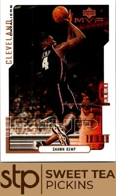 2000-01 Upper Deck MVP #29 Shawn Kemp - Image 1 of 2
