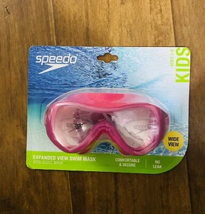 Speedo Kids' Scout Mask Expanded View Swim Mask - Ages 3 - 6 - Picture 1 of 6