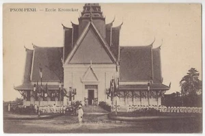 1920 Phnom Penh, Camboya - Postal vintage del sudeste asiático - Imagen 1 de 2