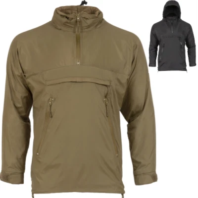 Jaqueta Pulôver Highlander Halo Smock Leve Forrada de Lã Preta Oliva Exército - Imagem 1 de 4