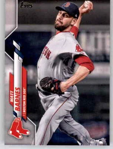 2020 Topps Series 1 Matt Barnes Base Card MLB PWE Set Break Red Sox #60 - Picture 1 of 2