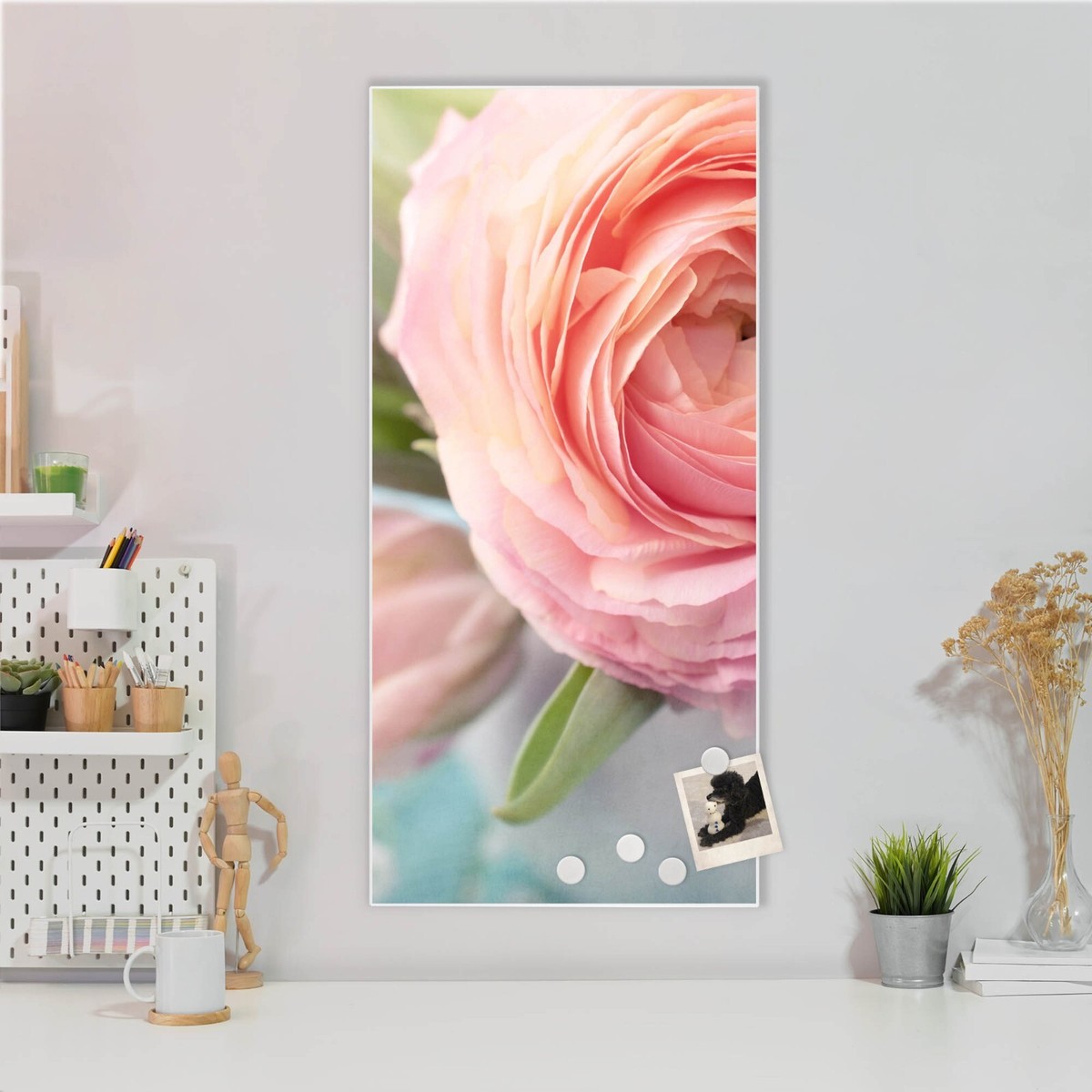 24 Pannelli Esagonali In Sughero Autoadesivi - Bacheca Per Foto E Appunti, Decorazione Parete - Foto 4