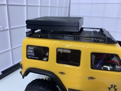 New Roof Rack With Simulated Roof Tent  For Axial SCX24 Jeep JLU Rock Crawler - Image 1 of 4