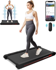 3 in 1 Walking Vibration Pad, under Desk Treadmill with APP, Portable Treadmills - Picture 1 of 12