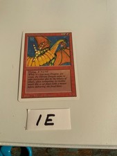 1 Shivan Dragon ~ Item 1E ~ Actual Picture ~ MtG ~ Revised ~ Tracking incl.