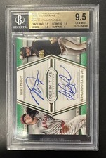 2022 Topps Definitive Mike Trout Fernando Tatis Jr Green Auto #10/10 BGS 9.5/10