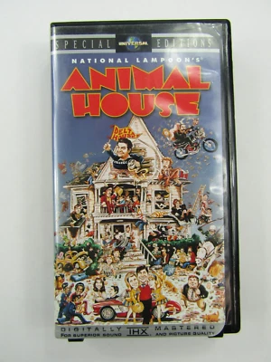 VTG National Lampoons Animal House VHS Comedy Special Editions Hard Case 1998 - Image 1 of 4