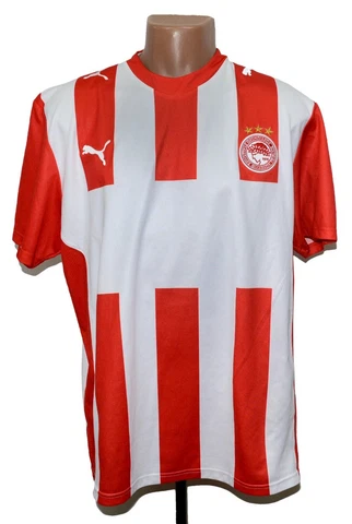OLYMPIAKOS 2009/2010 HOME BASIC FOOTBALL SHIRT JERSEY PUMA SIZE L ADULT Cover