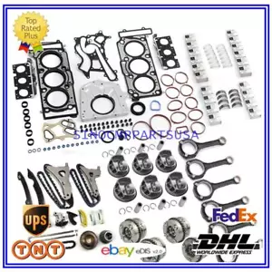 M276 3.0T Engine Rebuild Kit Connect Rod Timing Chain Cam VVT For Mercedes-Benz - Picture 1 of 35