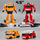 Small Scale MFT Auto Vehicle Deformable Robot Team Figure Boy Kids Toy Car Gift