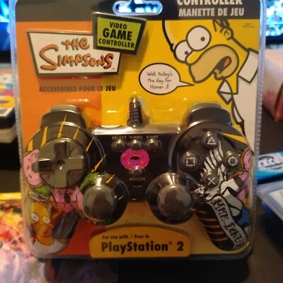 Playstation 2 PS2 The Simpsons Homer  Simpson Controller PS2 Brand NEW! - Image 1 of 2